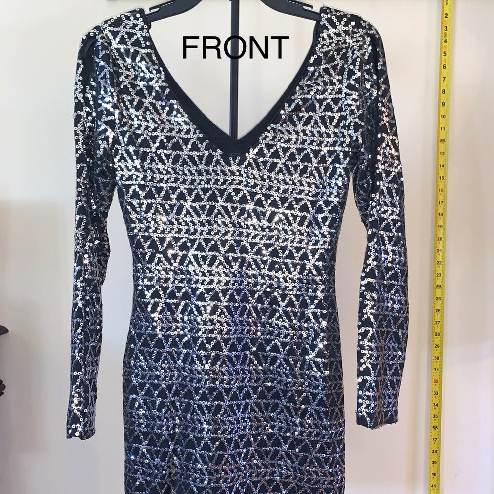 Frederick's of Hollywood size small (S) sequined mini dress - dazzling